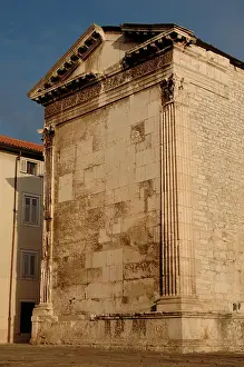 Pula: Temple of Augustus. Pula. Croatia