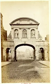 Cobblestones: Temple Bar, Fleet Street, London