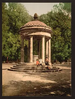 Borghese: Temple of Bosco, Rome, Italy