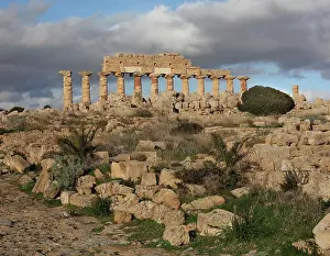 Selinunte: Temple C, Selinunte, Sicily, Italy