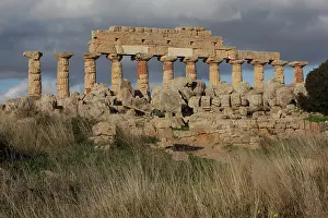 Selinunte: Temple C, Selinunte, Sicily, Italy