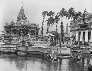 Calcutta: Temple in Calcutta, 1928