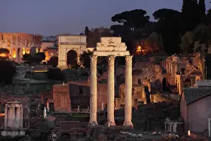 Pollux: Temple of Castor and Pollux, Arch of Titus and