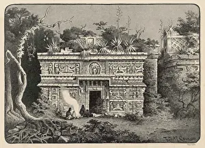 Itza: Temple at Chichen Itza, Yucatan State, Mexico