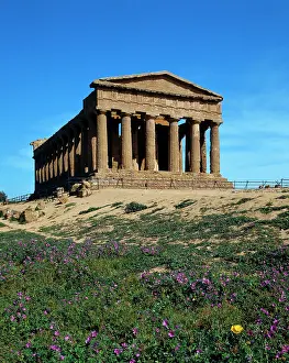 Agrigento: Temple of Concorde in the