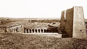 Edfu: Temple of Edfu, Egypt