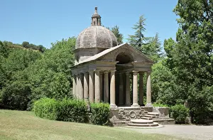Vignola: Temple of Eternity, Garden of Bomarzo, Bomarzo, Lazio, Italy