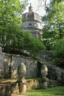 Vignola: Temple of Eternity, Garden of Bomarzo, Bomarzo, Lazio, Italy