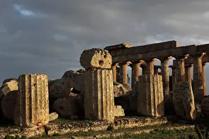 Selinunte: Temple F and Eastern Temple E, Selinunte, Sicily, Italy