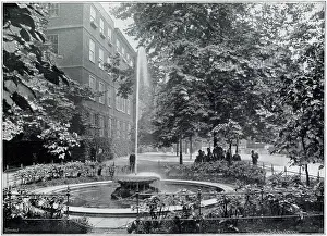 Spaces: Temple Gardens, London 1896