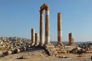 Jebel: Temple of Hercules, Amman Citadel, Jordan