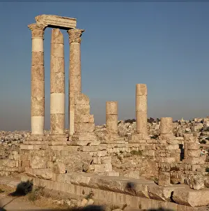 Jebel: Temple of Hercules, Amman Citadel, Jordan