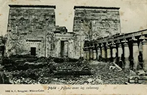 Philae: Temple of Isis, Philae Island, Egypt