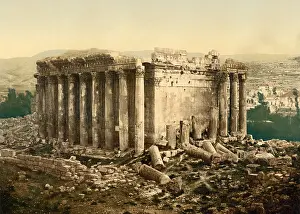 Baalbek: Temple - Jupiter - Ruins Architecture