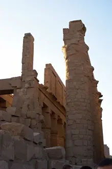 Waset: Temple of Karnak. The Great Temple of Amon. Hypostyle hall