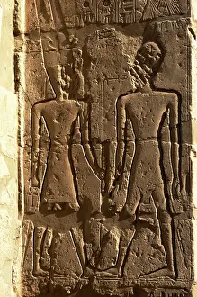 Waset: Temple of Luxor. Relief