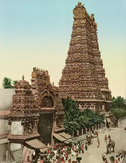Photoglob: Temple - Meenakshi - Madurai - architecture