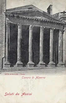 Capitols: Temple of Minerva, Assisi, Italy