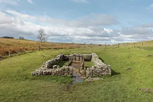 Mithras: Temple of Mithras, Hadrian's Wall, Northumberland, England