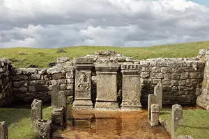 Mithras: Temple of Mithras, Hadrian's Wall, Northumberland, England