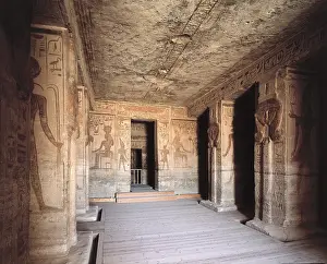 Nefertari: Temple of Nefertari dedicated to Hathor. 1271