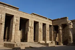 Thebes: Temple of Ramesses III. Egypt