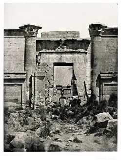 Maxime: Temple of Ramses II Medinet Habu Egypt