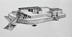Rasmussen: Temple reconstruction, Bahrain National Museum