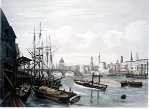 Optique: The Temple and River Thames, London