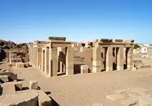 Elephantine: Temple of Satet, Abu, Elephantine island, Egypt