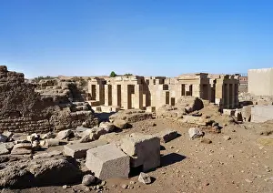 Elephantine: Temple of Satet, Abu, Elephantine island, Egypt