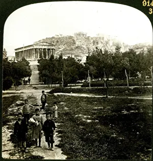 Theseus: The Temple of Theseus and the Acropolis, Athens, Greece