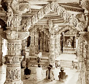 Sabu: Temple of Vimala Sah, Mount Sabu, India, Victorian period