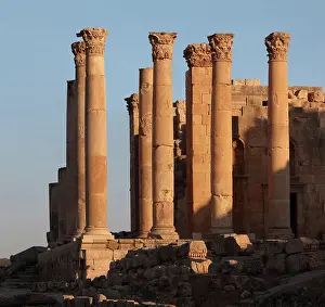 Decapolis: Temple of Zeus, Jerash, Jordan