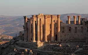 Decapolis: Temple of Zeus, Jerash, Jordan