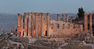 Decapolis: Temple of Zeus, Jerash, Jordan