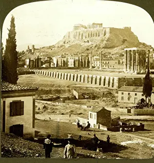 Jupiter: Temples of the Olympian Jupiter and the Acropolis, Athens