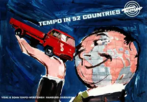 Vidal: Tempo delivery van advert