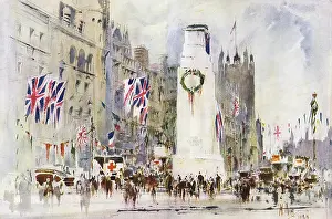 Lutyens: Temporary Cenotaph to the Glorious Dead, 1919