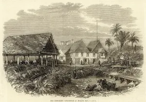 Sittings: The temporary courthouse at Morant Bay, Jamaica