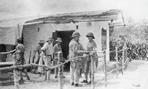 Temporary: Temporary operating theatre, Lindi area, East Africa, WW1
