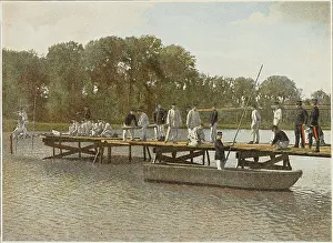 Planks: TEMPORARY PILE BRIDGE