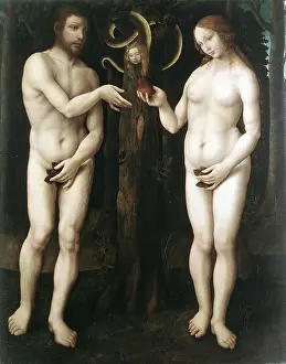 Temptation: The Temptation of Adam : 16th century. The Master