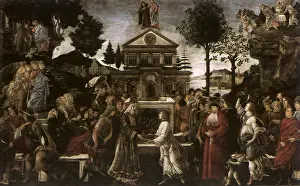 1490: The Temptation of Christ, by Botticelli