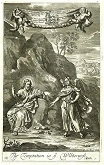 Satan: Temptation of Jesus in the wilderness