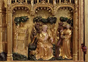 Baerze: Temptation of St Anthony, Altarpiece of Saints