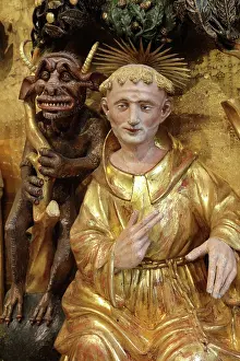 Baerze: Temptation of St Anthony, Altarpiece of Saints