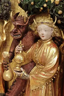 Baerze: Temptation of St Anthony, Altarpiece of Saints