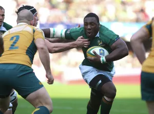 Springbok: Tendai The Beast Mtawarira in action at the