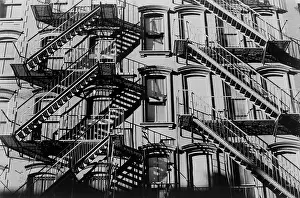 Tenements: A tenement building on the Lower East Side, ?